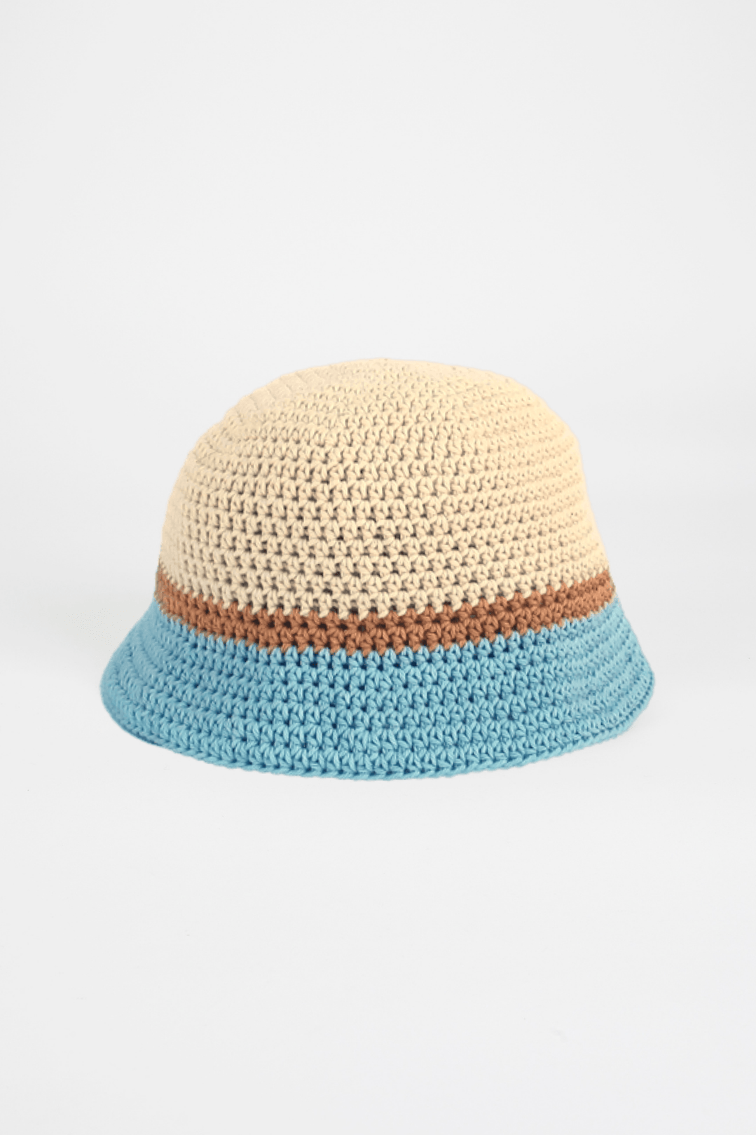 Mira Crochet Hat | Stripes Cotton 