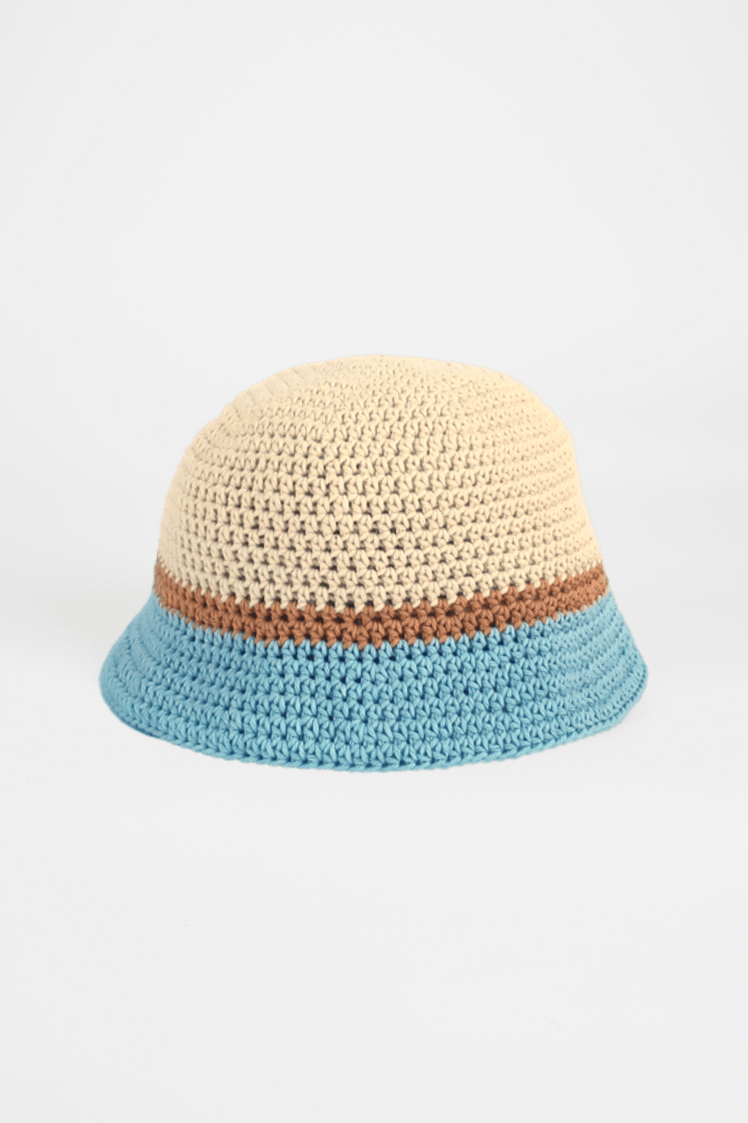 Mira Crochet Hat | Stripes Cotton 